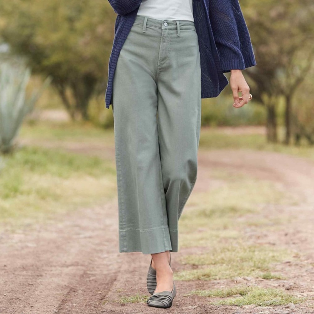 Sundance Charlee Classic fit High rise NWOT sage